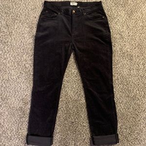 Taylor Stitch The Slim All Day Pant in Coal Cord (size 33)